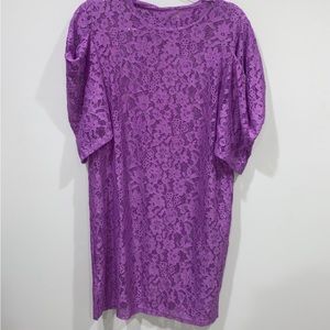 Women’s ghospell purple lace dress size medium nwt
